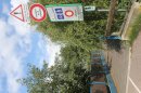 Croisement cycliste